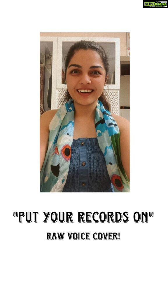Aarya Ambekar Instagram - Put your records on!✨ Love the lyrics..it gives a message of accepting ourselves and life in gen for what it is!! Been humming this song for a while so decided to drop a raw voice cover for y’all!! . . . ___ #aaryaambekar #putyourrecordson #casualhumming #rawvoicecover #1mincover #acceptance #acceptyourself #acceptlife