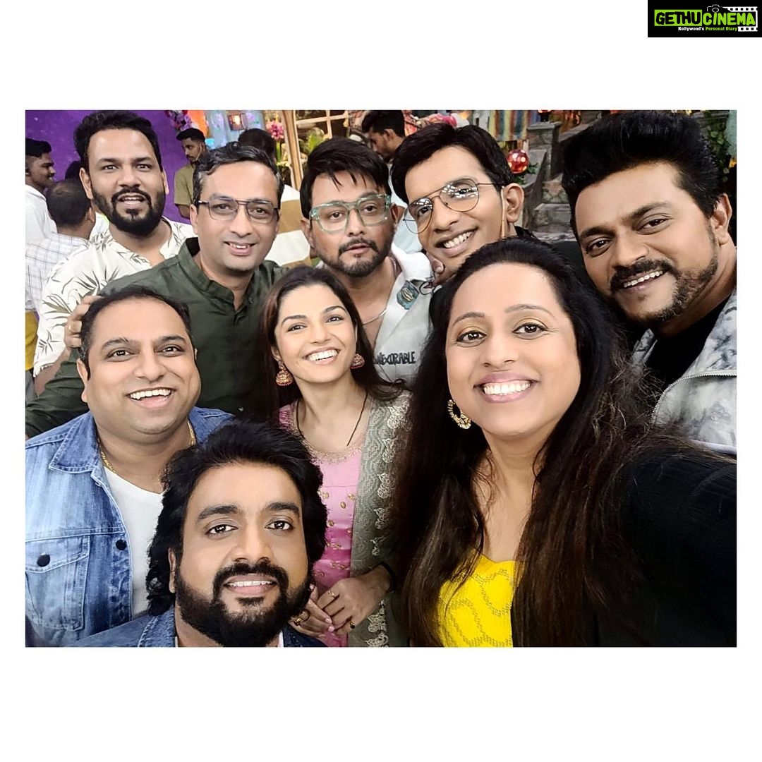 Aarya Ambekar Instagram - The team!! #Tp3 #ChalaHavaYeuDya Tonight on @zeemarathiofficial !!