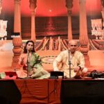 Aarya Ambekar Instagram - Always a treat to the ears to listen to Anand dada and a learning experience, performing with him!!😇🙏🏻 Housefull Shivaji Mandir concert! Shivaji Mandir, Dadar