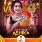 Aashika Padukone Instagram – Best Actor Female…!!! @ashikapadukone_official
Zee Tamil குடும்ப விருதுகள் 2023.

#ZeeTamilKudumbaVirudhugal2023 #ZTKV #ZTKV2023 #ZeeTamil
