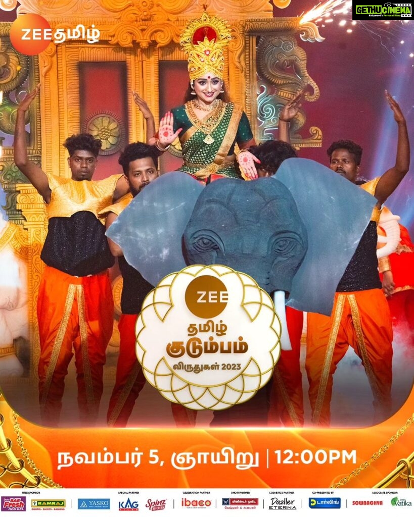 Aashika Padukone Instagram - Our Goddess...!!!😍🔥 Zee Tamil குடும்ப விருதுகள் 2023 | Part 1 | November 5th, Sunday at 12.00pm. #ZeeTamilKudumbaVirudhugal2023 #ZTKV #ZTKV2023 #ZeeTamil