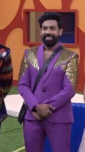 Aata Sandeep Instagram - First Standard Room Winner in #biggboss7 is @aata_sandeep master 🔥 Thank you @thedeverakonda  Day 1 started with @chiranjeevikonidela sir song #positivevibes in #bb7 Thank you @starmaa @endemolshineind #biggboss7telugu #sandeeponbbtelugu7 #meeaatasandeep 
 Sandeep outfit by @contraditions