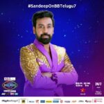 Aata Sandeep Instagram - 🌟 Get ready for the electrifying entry of @aata_sandeep into the Bigg Boss house! 🏠 Brace yourself for a season filled with his unique charisma, wit, and unforgettable moments. It's time to follow Sandeep's thrilling journey! 🎉 #SandeepOnBBTelugu7 #Nagarjuna @disneyplushstel