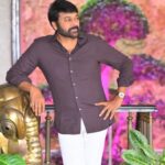 Aata Sandeep Instagram - Happy Birthday to my inspiration,The one and only Mega Star Chiranjeevi Garu♥️ The successful man behind lot of sacrifices. Mega Star is for a reason! THE BOSS OF TOLLYWOOD FILM INDUSTRY OUR MEGASTAR @chiranjeevikonidela garu #MyBoss #MyAnaya #MyInspiration Yentha Yedhigina Odhigi Undali That is the One & Only MegaStar Chiranjeevi Garu♥️ I have learnt so many things from you anaya.Love u anaya once again wishing a very very happy birthday anaya.