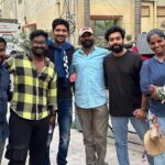 Aata Sandeep Instagram - Successfully completed “Patang” movie song shoot today with 100 dancers. Thank you so much @naanigadu bro @praneethprattipati All the best to @poojitharoyalpasupuleti @pranavkaushikk @preethipagadala It was Lovely working with creative cinematographer @dop.shakthiarvind sir. Special thanks with love to my team @springseenu(brother💕) #DevaraSeenu #Dhadiseenuanna #Sumalathaakka #Ummi Thanks all dancers ♥️♥️