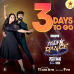Aata Sandeep Instagram - 3 Days to go ! Neethone Dance The biggest dance reality show. Grand launch this Sunday 6Pm exclusively on @starmaa Don’t Miss It💕