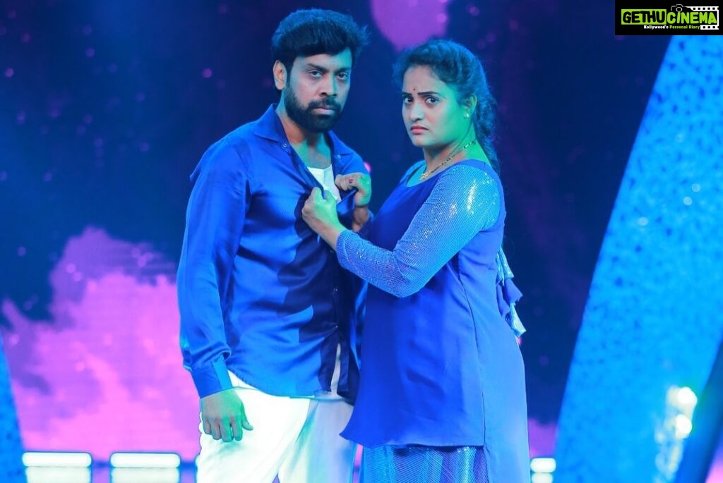 Aata Sandeep Instagram - Don’t Miss to watch our Divorce act in Connection round #Neethonedance tomorrow at 9:00pm only on @starmaa @endemolshineind