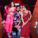 Aata Sandeep Instagram - Don’t Miss to watch our “MASS TRIO”entertainment dance act in #NeethoneDance #TeenKaTadka Round tomorrow at 9:00pm only on @starmaa @endemolshineind Thank you Satya 💕for amazing our act more beautiful💕 @jyothiraj_sandeep u rocked the performance 🔥🔥 Thanks to my choreographers @wong.choreographer @harinathshankar Special thanks to my team @springseenu @santhosh_jackson3131 @team_aatasandeep @freak_out117 Annapurna Studio Banjarahills