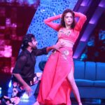Aata Sandeep Instagram - Don’t Miss to watch our “MASS TRIO”entertainment dance act in #NeethoneDance #TeenKaTadka Round tomorrow at 9:00pm only on @starmaa @endemolshineind Thank you Satya 💕for amazing our act more beautiful💕 @jyothiraj_sandeep u rocked the performance 🔥🔥 Thanks to my choreographers @wong.choreographer @harinathshankar Special thanks to my team @springseenu @santhosh_jackson3131 @team_aatasandeep @freak_out117 Annapurna Studio Banjarahills
