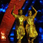 Aata Sandeep Instagram - Don’t Miss to watch Gold Man & Women💕Sculpture Dance in #NeethoneDance this Sunday at 9:00pm only on your favourite channel @starmaa Thanks to @endemolshineind @wong.choreographer