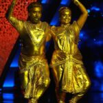 Aata Sandeep Instagram - Don’t Miss to watch Gold Man & Women💕Sculpture Dance in #NeethoneDance this Sunday at 9:00pm only on your favourite channel @starmaa Thanks to @endemolshineind @wong.choreographer