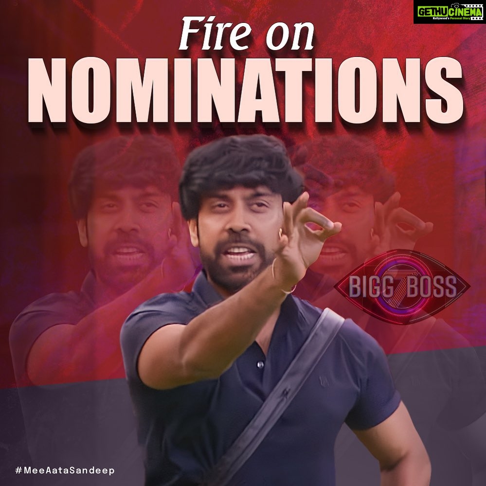 Aata Sandeep Instagram - Nominations Become a Battleground in The House