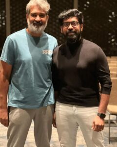 Aata Sandeep Instagram - Working With My “INSPIRATION” @ssrajamouli Sir For Pre Release Event of World’s Prestigious Project #RRR 
Big Day❤️ #19thMarch2022 #Benguluru 
MOST MEMORABLE DAY IN MY LIFE.
