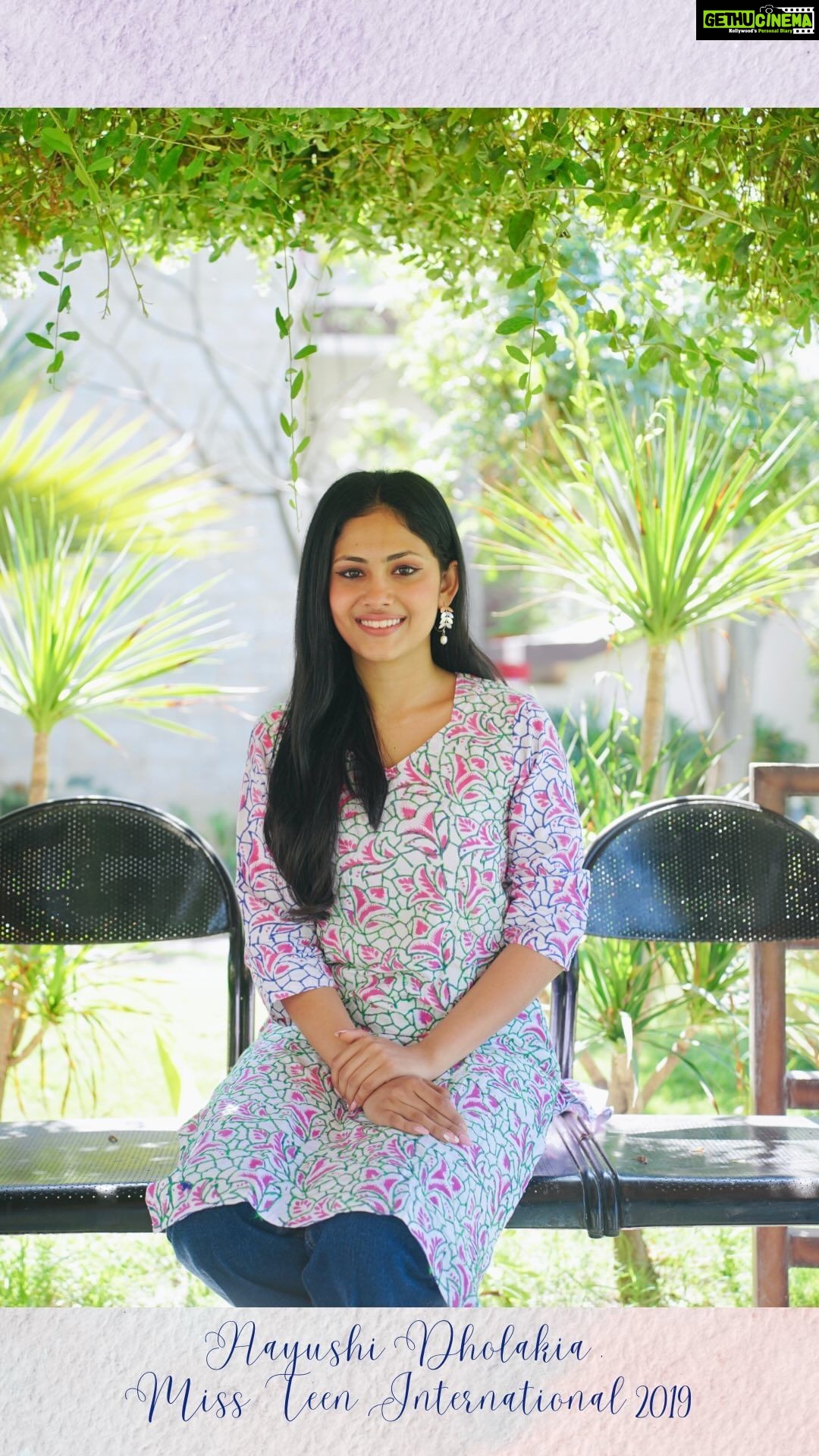Aayushi Dholakia Instagram - From self-doubt to Miss Teen International, she proved that with determination and a positive mindset, anything is achievable. Her journey inspires us to embrace our imperfections and strive for greatness ✨ #leaveyourprint #womenempoweringwomen #womenempowered #womenforwomen #missteeninternational #beautypageant #missteeninternational2019 #india #indianfemales #barodaprints #blockprintedfabric #womensday #womensday2023 India