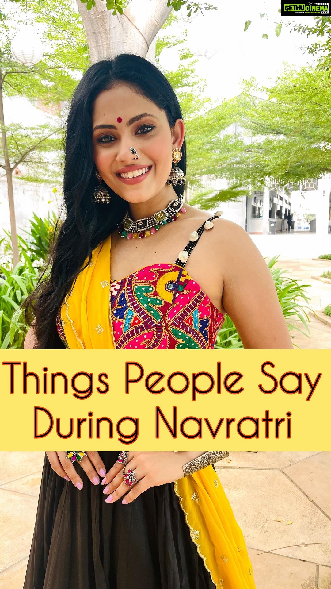 Aayushi Dholakia - 4.4K Likes - KHAVANU PEHLA!! Food is bae😋🤌🏻💃
☀️Get ready to experience the Coolest Navratri in Vadodara with OurVadodara Join us on the enchanting night of Ratri Before Navratri.
ગરબે ઘૂમો ourvadodara ને સંગ.
☀️ 12th October
📍Shishu sanskrutik Garba Ground, opp Collabera, b/ h Hanumanji temple, Gotri.
⏰ 7pm onwards
On stage will be @rishabhdoshi22 and his enthralling group. This is a musical journey you won’t want to miss!
Hurry, the clock is ticking!
For bulk tickets or sponsorship inquiries, feel free to contact us at 9664535944 or 93275 42689
With contests and thrilling prizes in store for our winners, you’re in for an unforgettable night of music, dance, and festivity.
Tickets link in bio.
#coolestnavratriinvadodara #vadodara #garba #navratri #ourvadodara #reels #funny #comedy #navratrifestival #navratrispecial #relatablevideos #bigmood #relatablecontent #relatablememe