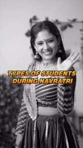 Aayushi Dholakia Instagram - Day 9/9 of #9daysofnavratri draws the conclusion- Garba is an emotion. Let me know what kind of student you are!😋

And don’t forget to check out @auxilofinserve for more information on education financing and studying abroad!📚✅
.
.
.
.
.
#reels #education #internationaleducation #educationispower #educationconsultant #internationalstudies