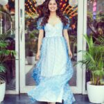 Abhidnya Bhave Instagram - What a happy memory looks like✨🌻🧚‍♀️ #dancingtothetunesoflife Photographer : @rk_fotografo Makeup : @makeupbyurmee Hair : @celebsmakeupbysejal Stylist/Designer : @chiffoungary_designandstyle X @garykaurk Location : @jlwamumbai X @picturenkraftofficial Managed by : @ankurghatge_