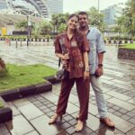 Abhidnya Bhave Instagram - Just lunching🥣🥢❤️✨🧿 (Because this beauty on my shoulders needs a post😛👜) #throwbackthursday #foodiswhatilivefor #withbestcompany