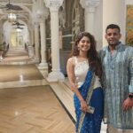 Abhidnya Bhave Instagram - Here's our PADWA gift😂😂😂🧿✨🥰 It literally took months of convincing 😅, he is literally shy throughout 😂😂😂😌❤️ Thank me later😜 #myspecialpadwa2023