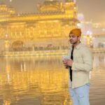 Abhishek Kumar Instagram - Seeking blessings 🤍🕊️ Golden Temple Amritsar Punjab India