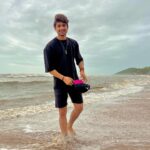 Abhishek Kumar Instagram - What happens in Goa Stays In Goa 😛🌈🌦 . #AbhishekKumar Anjuna Beach,Goa