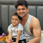 Abhishek Kumar Instagram - Happy birthday Rudru 🎉🎂 #AbhishekKumar #Rudrash #MamaBhanja @rudraborntoshine 😘😘