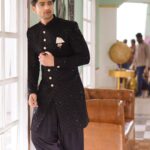 Abhishek Kumar Instagram – #AmrikSinghVirk 🖤
.
.
.
.
Outfit by : @sanjay_lehnga_house Chandigarh, India