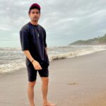 Abhishek Kumar Instagram - What happens in Goa Stays In Goa 😛🌈🌦 . #AbhishekKumar Anjuna Beach,Goa