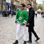 Abhishek Kumar Instagram - Maan Saahb Ye Apne Acha Nahi Kia Mujhpe Goli Chla k @karanvgrover 😝 Glasgow, United Kingdom