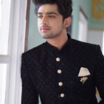 Abhishek Kumar Instagram - #AmrikSinghVirk 🖤 . . . . Outfit by : @sanjay_lehnga_house Chandigarh, India