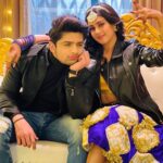 Abhishek Kumar Instagram - We @isha__malviya ♥️ . . . . . #AmrikSinghVirk #JasmineSandhu #AbhishekKumar #ishaMalviya #Abhisha #Udaariyaan #AtrangiShaadi @colorstv