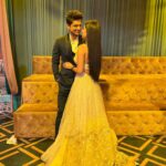 Abhishek Kumar Instagram - Which one you love the most & Do you want to see the vlog too? ♥️😚 . . . . #Abhisha #AbhishaPictures #weddingscenes #AbhishekKumar #ishaMalviya @isha__malviya ♥️ Zirakpur