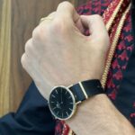 Abhishek Kumar Instagram - Going strong with my festive look this year with @danielwellington. Wearing their Watch classic cornwall this year, and completing my #OOTD . Start shopping for yourself or your loved ones from DW and get a 15%. Plus, use my code DWABHISHEK to avail another 15% off. #DWali #DanielWellington #ad