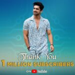 Abhishek Kumar Instagram - 1 million strong family, thanku so much guys ❤️ . Outfit by:- @gritstonesofficial . #abhishekkumar #abhishekavengers #bb17