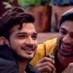Abhishek Kumar Instagram - Khushi ke kuch pal bb17 ke ghr mai … Picture of the day 💛 Outfit by- @larouge4all #abhishekfam #bb17 #colorstv #jiocinema #brothers