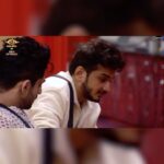 Abhishek Kumar Instagram - Bombay to punjab…. Dill ki baatein dill tak, jb @munawar.faruqui feels the same …❤️🤞 On the side note, it’s amazing how someone can break your heart and you can still love them with all the pieces 💔 #abhishekkumar #bb17 #munawarfaruqui #colorstv #jiocinema