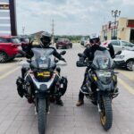 Abijeet Duddala Instagram - Ridin' dirty .. #moto #ride #roadtrip #touring #overland #adventure @choppythrottle Bangalore, India