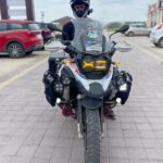 Abijeet Duddala Instagram - Ridin' dirty .. #moto #ride #roadtrip #touring #overland #adventure @choppythrottle Bangalore, India