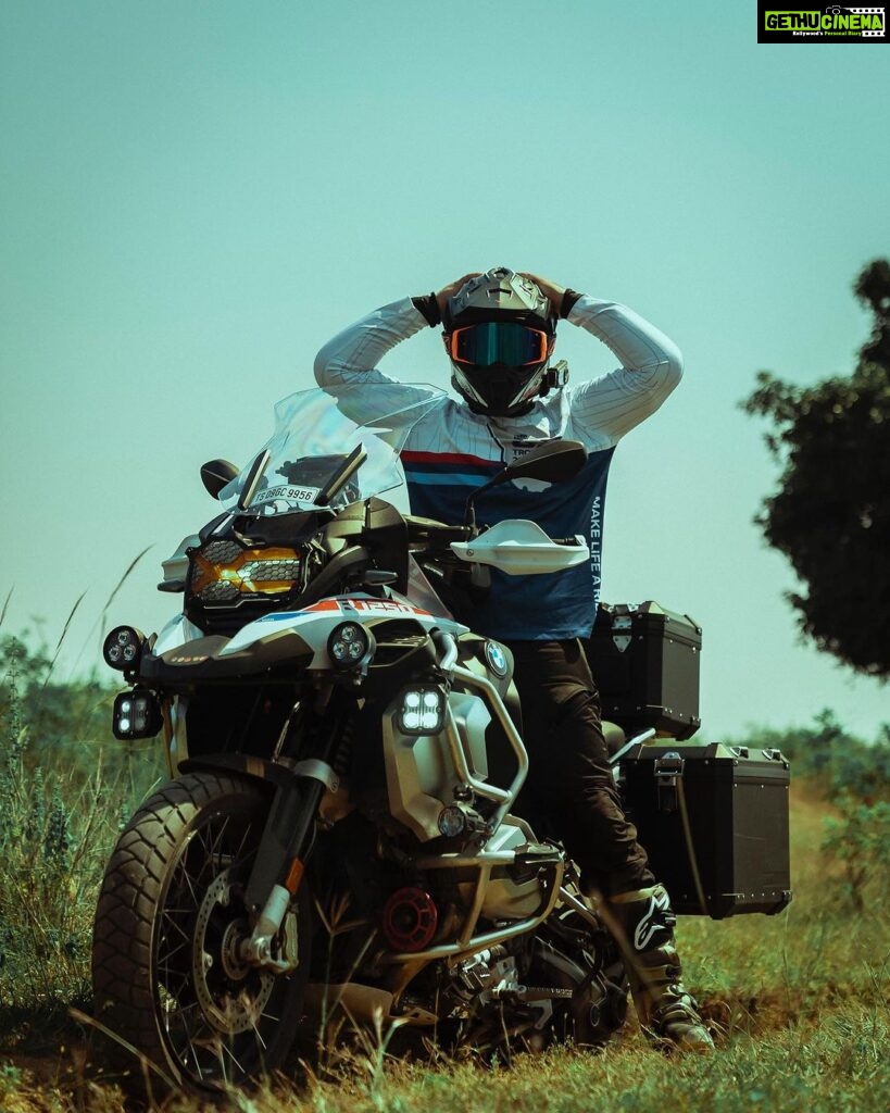 Abijeet Duddala Instagram - When you make a booboo, on the trail .. #offroad #overland #adventure #motorcycle #Moto #motocross #gsa #gsa1250 #travel #trail PC _ @the._.negative._.man