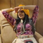 Adah Sharma Instagram - Sometimes when I close my eyes.................. I can't see 🤣🤣🤣🤣 👗 @manisha_khandwal_kore 💇‍♀️@snehal_uk Outfit by @house_of_jama Jewellery by @anupa_tulsi_jewellers 📸 @niranjanpat for the indoor pics Makeup by talented #StarKidRadhaSharma @adah_ki_radha Some pics @snehal_uk the stage pics I don't know who clicked 😬 #100YearsOfAdahSharma #adahsharma Pune, Maharashtra