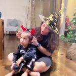 Addite Shirwaikar Malik Instagram – That’s Wat our Halloween looked like.. 
Happy 🎃