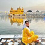 Aditi Bhatia Instagram - 🙏🏻🪯 I distinctly remember coming here as a child with mom, nani and sooooo many of my dreams! Came back today with soooooo much of gratitude and just a few bigger dreams this time ☺️ this place has so much power! Felt at peace and got a lot of strength. Feeling blessed to have visited so close to my birthday 🤍✨