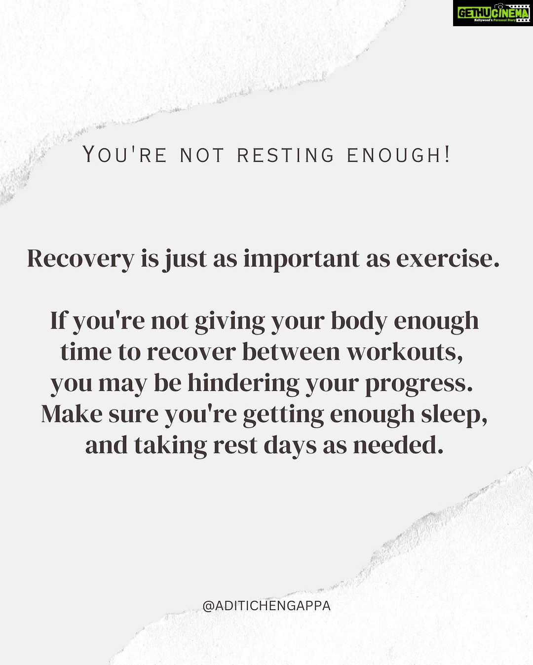 Aditi Chengappa Instagram - If you think you’re doing everything right with your workouts and still not seeing results, this post is for you 😇 : : : : #wellnesscoach #fitnessgoals #fitnessberlin #stressfree #Wellnessreise #Selbstpflegetipps #wellnesstips #thatgirl #thatgirlaesthetic #postivemindset #selfcare #lifestyleinspo #selfcaretips #goalsetting #2023glowup #2023goals Berlin, Germany