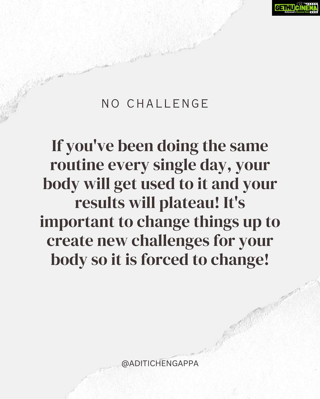 Aditi Chengappa Instagram - If you think you’re doing everything right with your workouts and still not seeing results, this post is for you 😇 : : : : #wellnesscoach #fitnessgoals #fitnessberlin #stressfree #Wellnessreise #Selbstpflegetipps #wellnesstips #thatgirl #thatgirlaesthetic #postivemindset #selfcare #lifestyleinspo #selfcaretips #goalsetting #2023glowup #2023goals Berlin, Germany