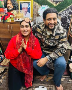 Afsana Khan Instagram - Happy birthday Sade Murshad #saisurindershahji 🎂💚🙌 @dargah_sharif_bakarpur 🙏