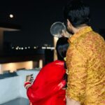 Afsana Khan Instagram - Happy karwa Chauth my love 🌙 @saajzofficial ❤️🧿 #karwachauth #afsaajz #afsaajzforever Photos credit @akshat.1808 Chandigarh, India