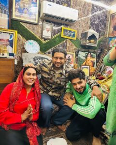 Afsana Khan Instagram - Happy birthday Sade Murshad #saisurindershahji 🎂💚🙌 @dargah_sharif_bakarpur 🙏