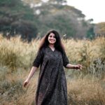 Aima Rosmy Sebastian Instagram - “Stress less and enjoy the best.” Wearing @lax_desino 👗 Click by @boneypanicker 📸 Cochin, Kerala