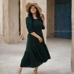 Aima Rosmy Sebastian Instagram - Nothing is better than a girl with free mind and spirit 🤩 Shot by @framesbyshrekha 📸 Wardrobe @amazebyashiyajesel 👗 Al-Seef