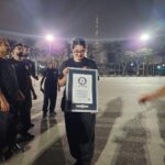 Aima Rosmy Sebastian Instagram - Super Excited 🤩 @kalariclubdubai is Officially the Guinness World Record Holder for the MOST PEOPLE PERFORMING KALARIPAYATTU SIMULTANEOUSLY 🤩 This wouldnt have been possible without our best Ashaans @kalaricoach @ahalyaellathel @kalaridxb @dubaikalari @kalariclubdubai and efforts of many more Thank you @dubaipolicehq for giving me this wonderful opportunity that can be cherished throughout my life 😍 . . . . . . . . . . . . . . #guinnesworldrecord #guinness #worldrecord #success #acheivements #hardwork Dubai Police Officer’s Club